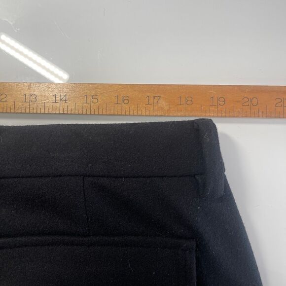 Banana Republic 38x32 Heavy Black Wool Blend Baggy Mens Cargo Pants - Picture 9 of 9